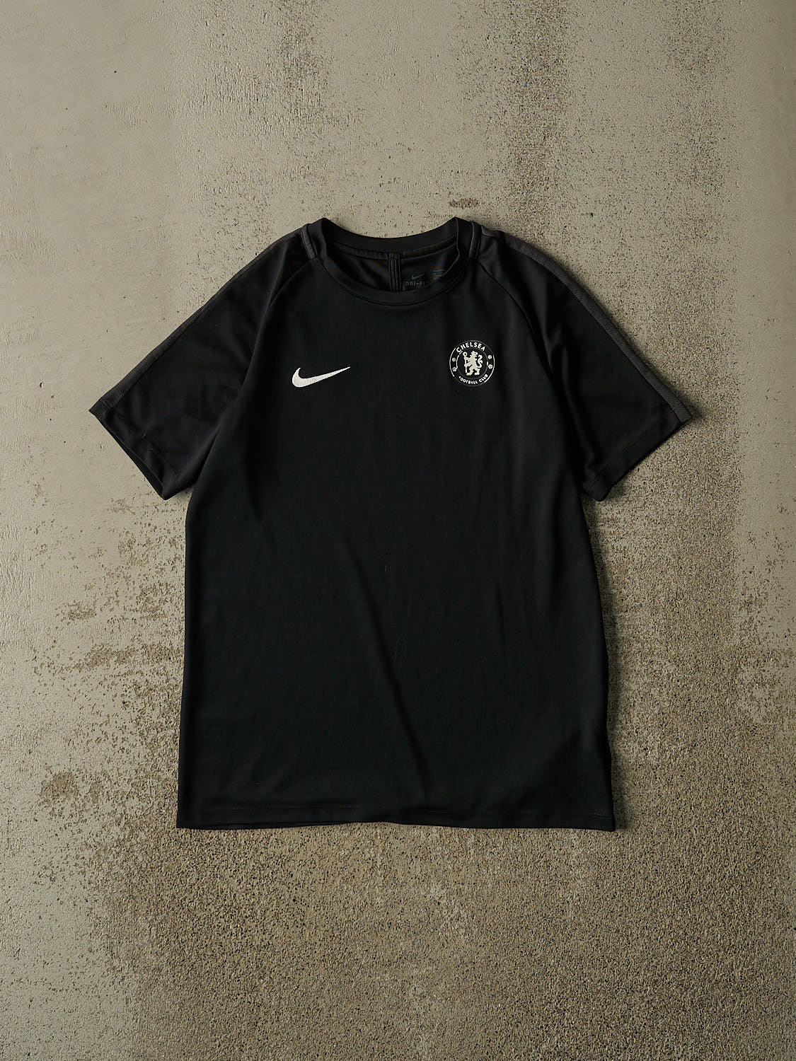 Vintage Y2K Black Chelsea FC Soccer Jersey (S/M)