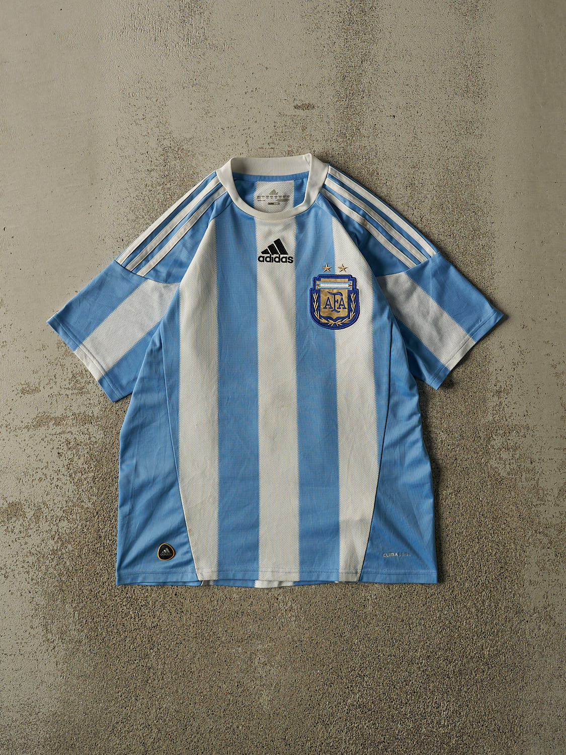 Vintage Y2K White Argentina Soccer Jersey (S/M)