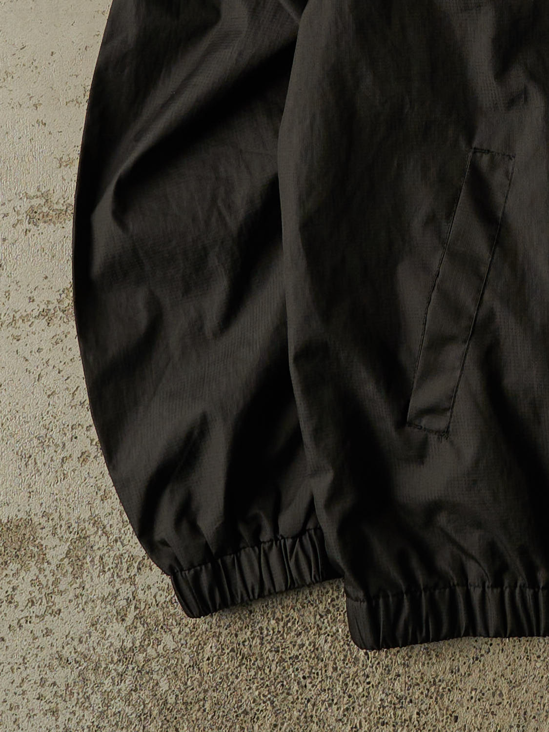 Vintage Y2K Black Manchester United Zip Up Windbreaker Jacket (M)