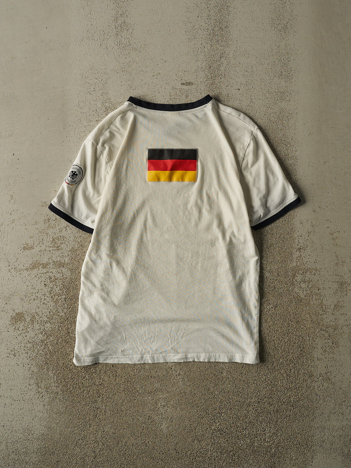 Vintage 14' Beige Germany Soccer Tee (M/L)
