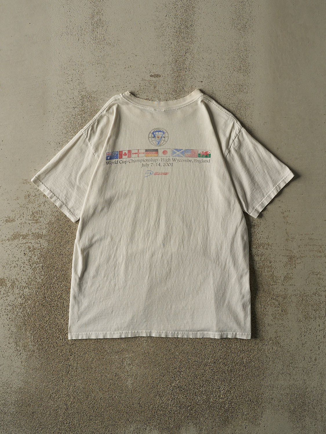 Vintage 01' White World Cup Lacrosse Tee (L)