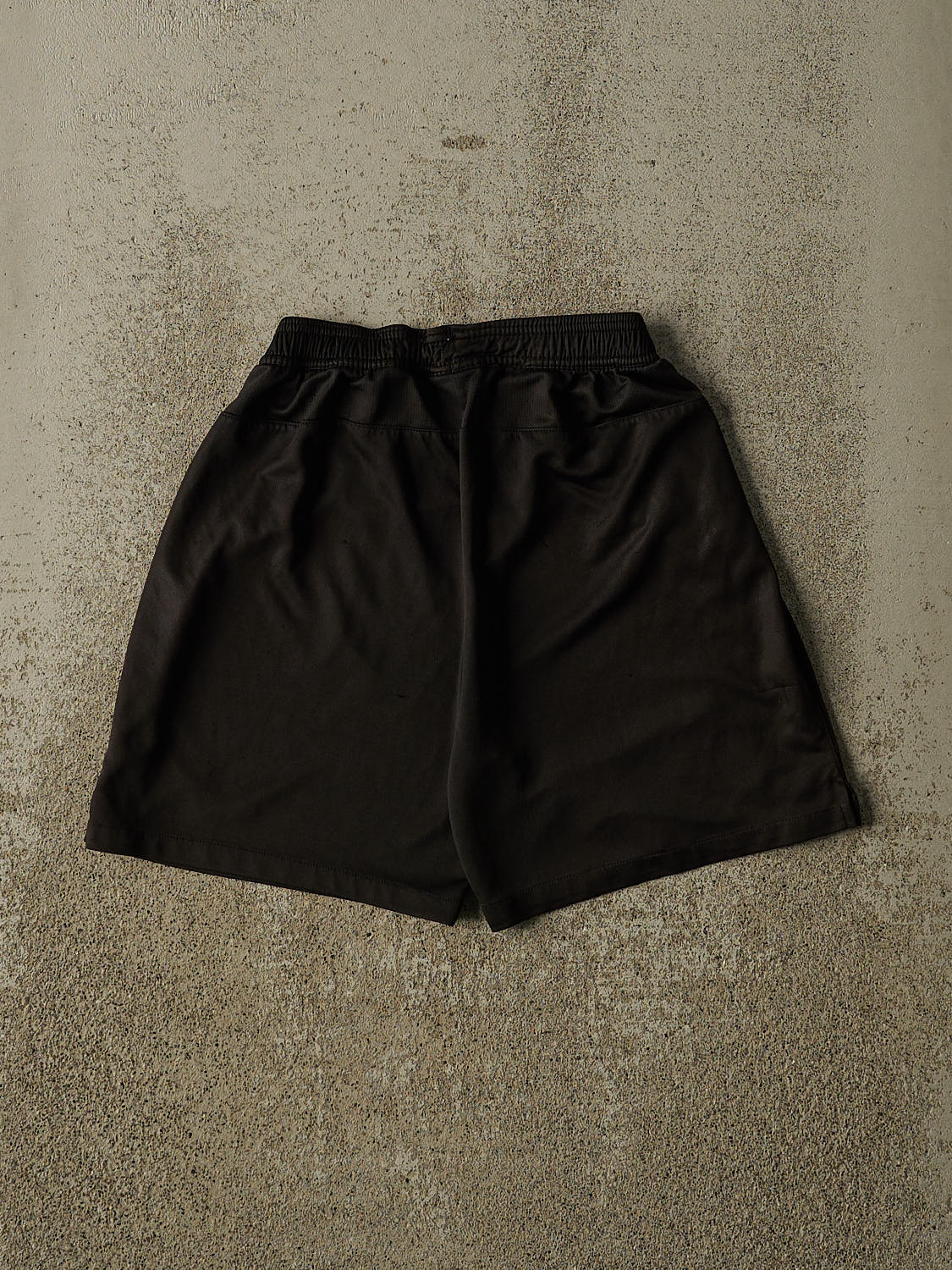 Vintage Y2K Black Manchester United Nike Track Shorts (24x6.5)