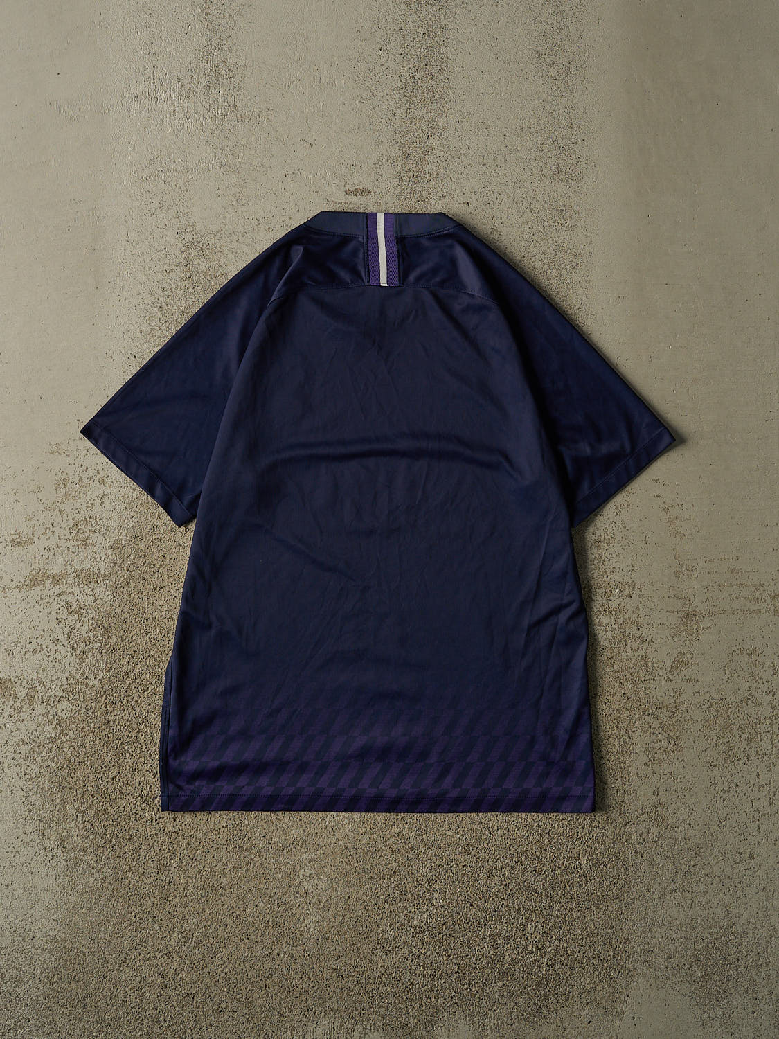Vintage Y2K Navy Blue Tottenham Soccer Jersey (L/XL)