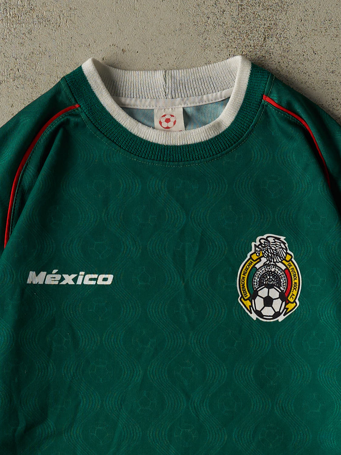 Vintage Y2K Green Mexico Soccer Jersey (XL/XXL)