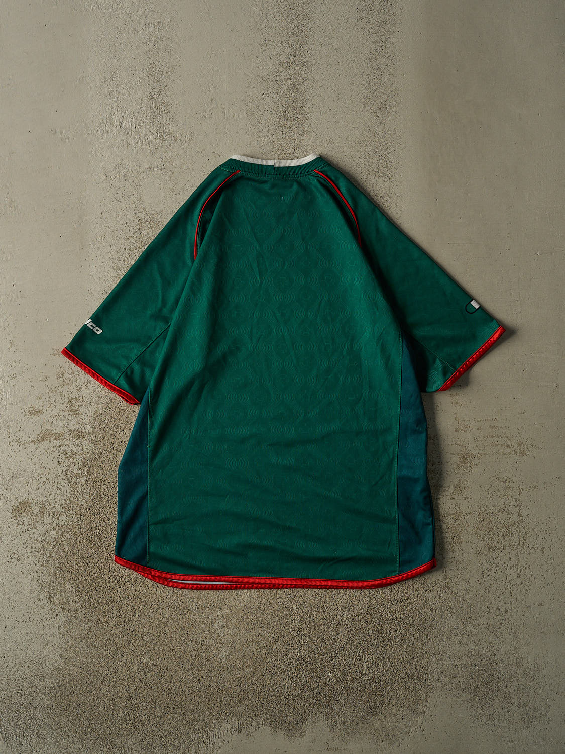 Vintage Y2K Green Mexico Soccer Jersey (XL/XXL)