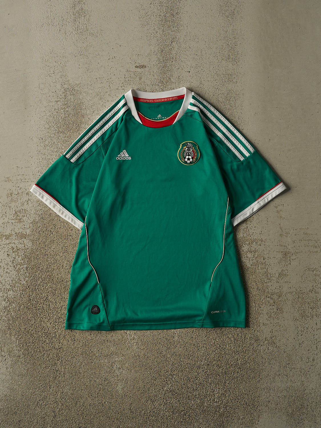 Vintage Y2K Green Mexico Soccer Jersey (S/M)