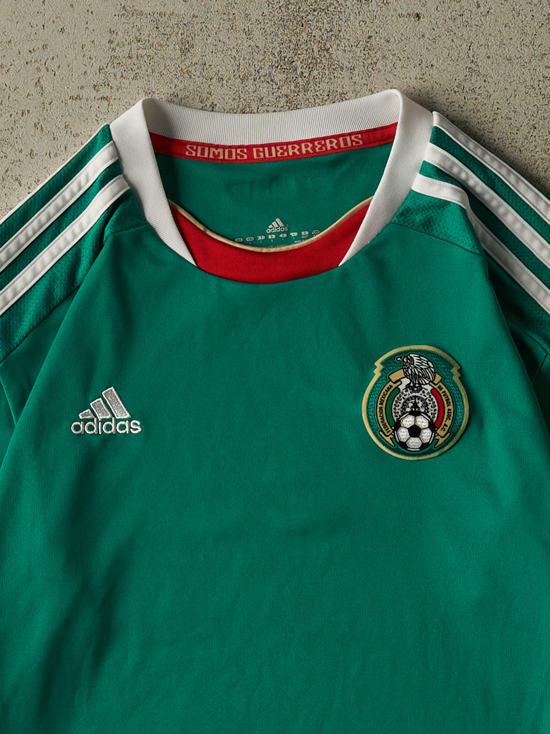Vintage Y2K Green Mexico Soccer Jersey (S/M)