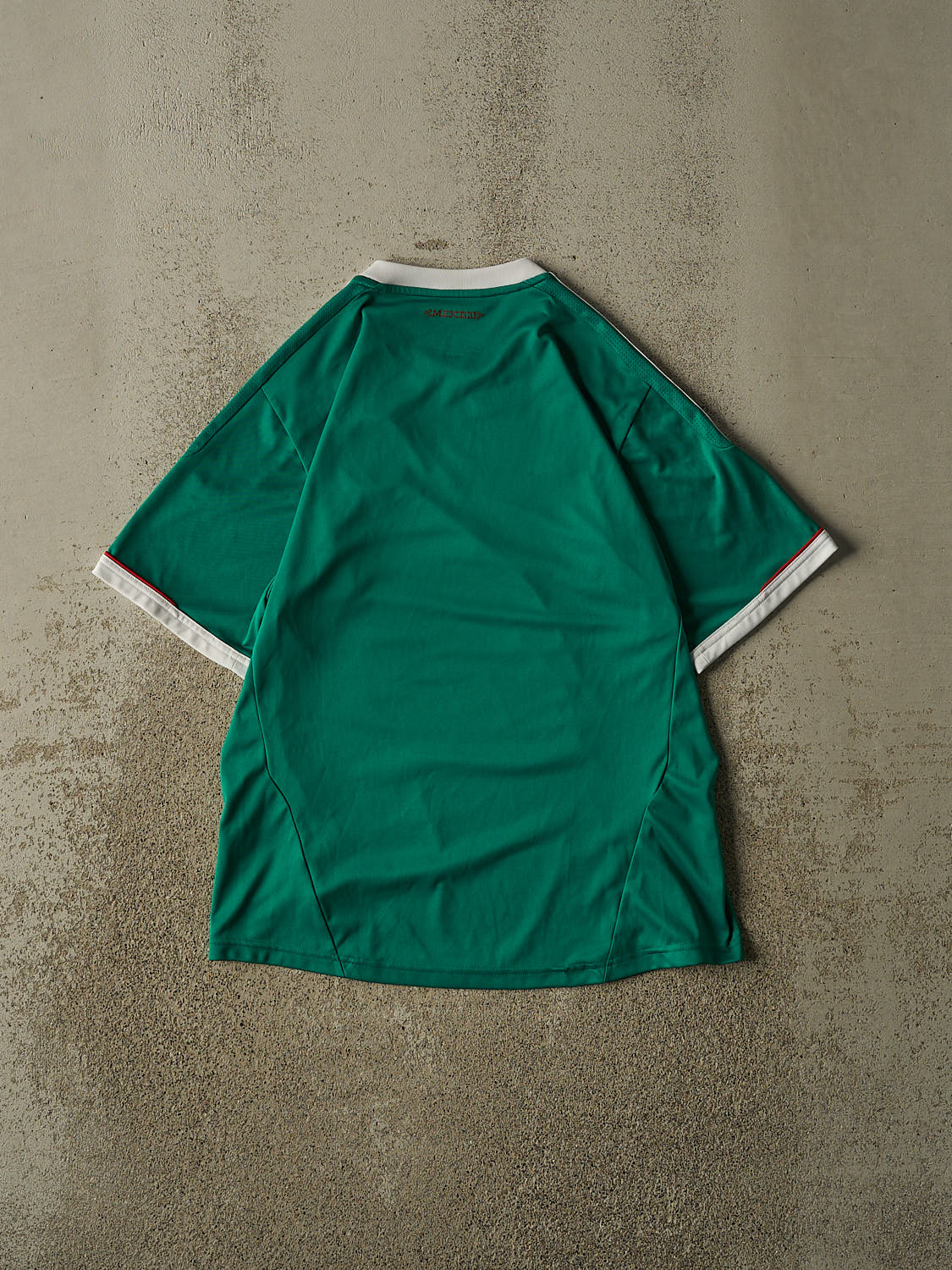 Vintage Y2K Green Mexico Soccer Jersey (S/M)