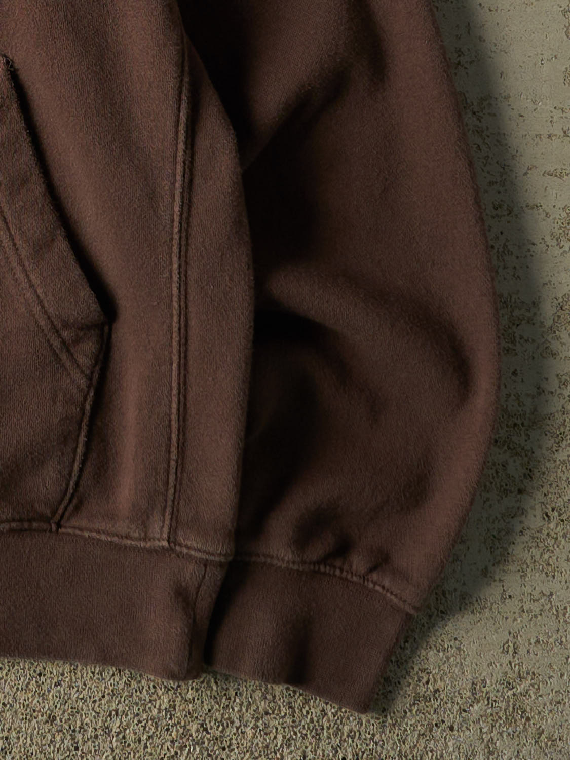 Vintage Y2K Brown Nike Embroidered Hoodie (S)
