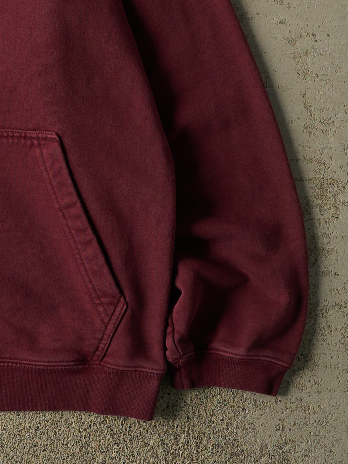Vintage Y2K Burgundy Adidas Embroidered Hoodie (M)