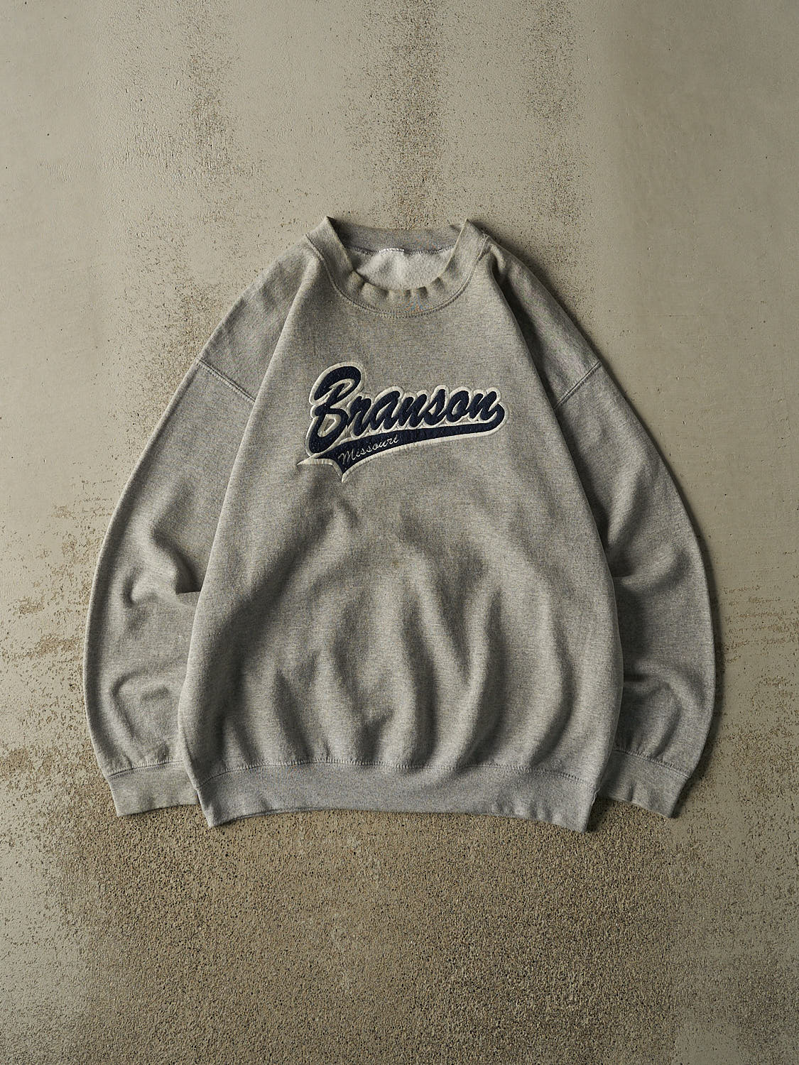 Vintage 90s Grey Branson Missouri Crewneck (XL)