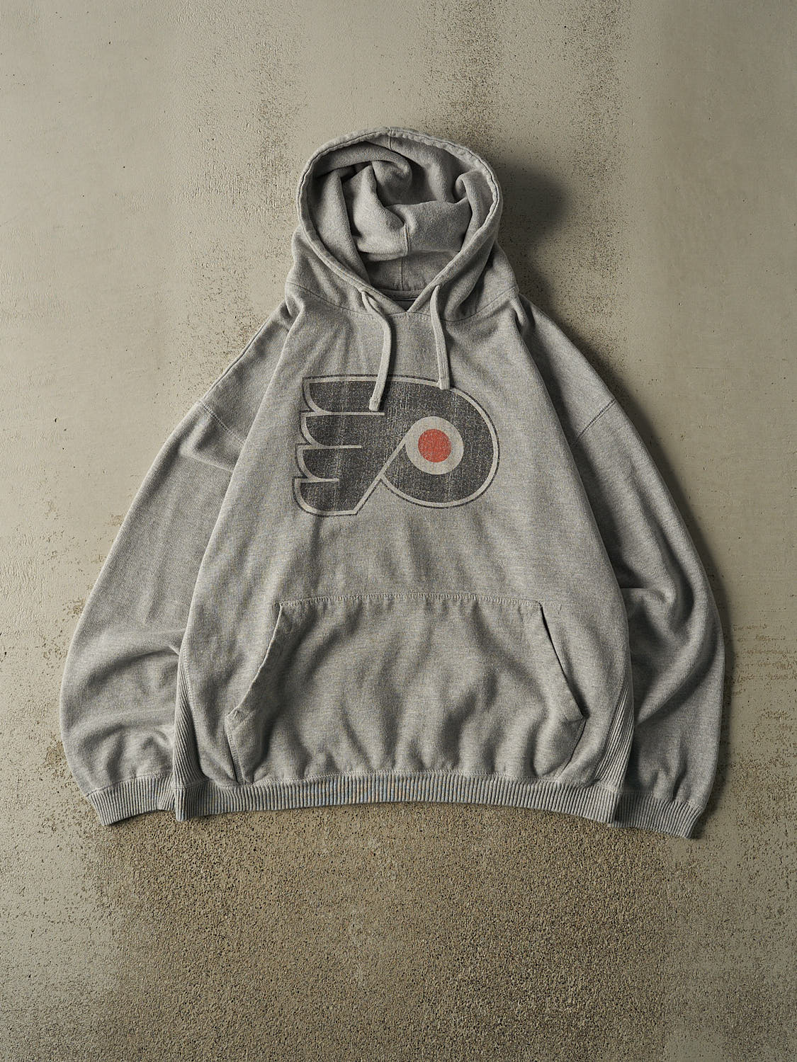 Vintage Y2K Grey Philadelphia Flyers Hoodie (XL/XXL)