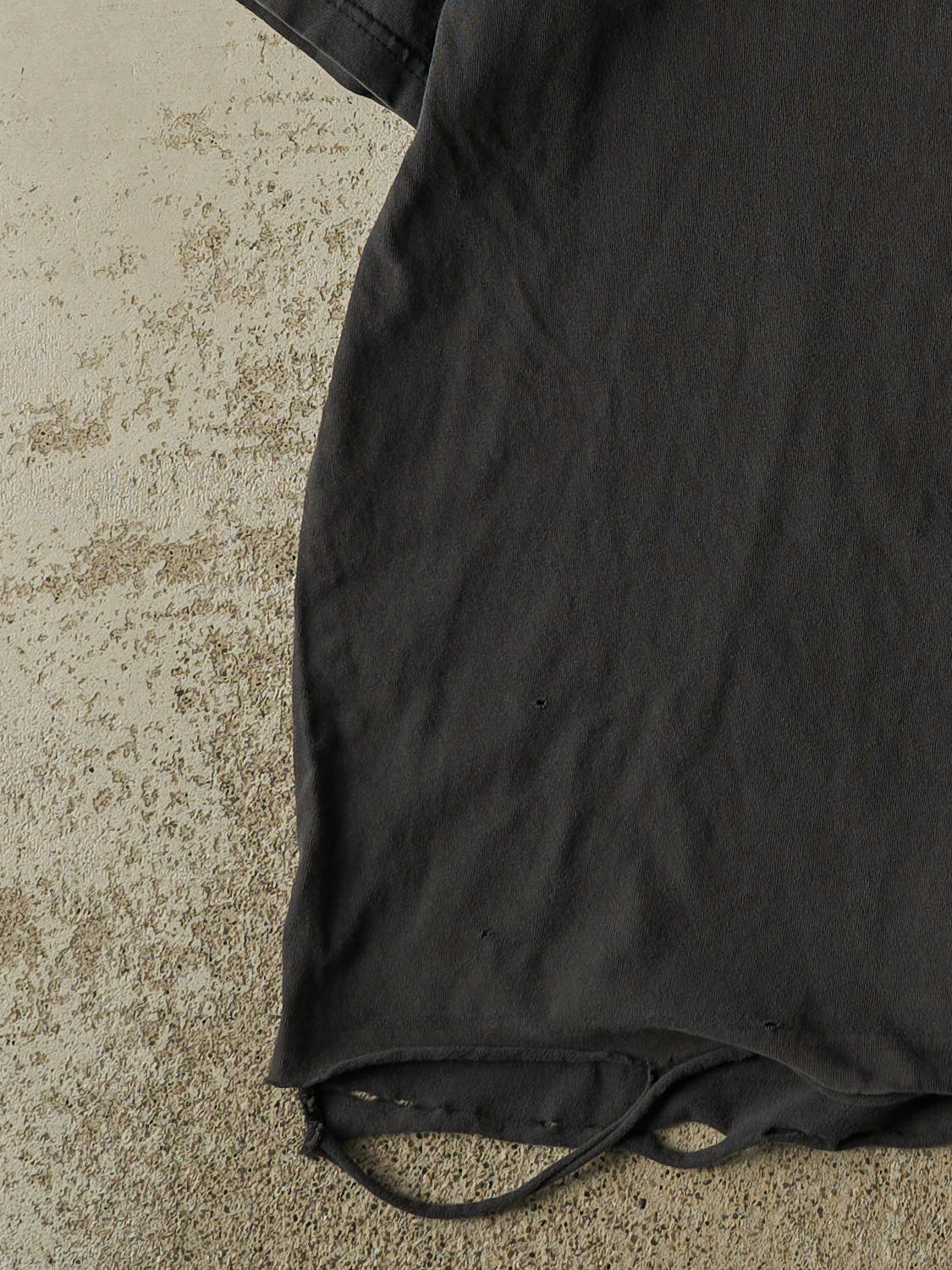 Vintage Y2K Faded Black Carhartt Logo Tee (XL)