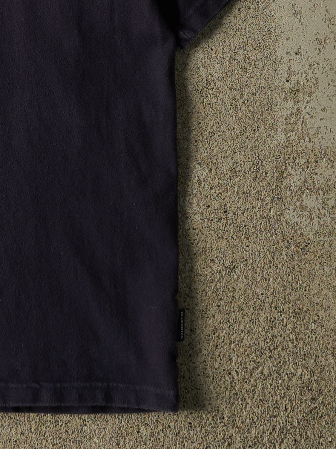 Vintage Y2K Navy Blue Bluenotes Quarter Button Tee (S/M)