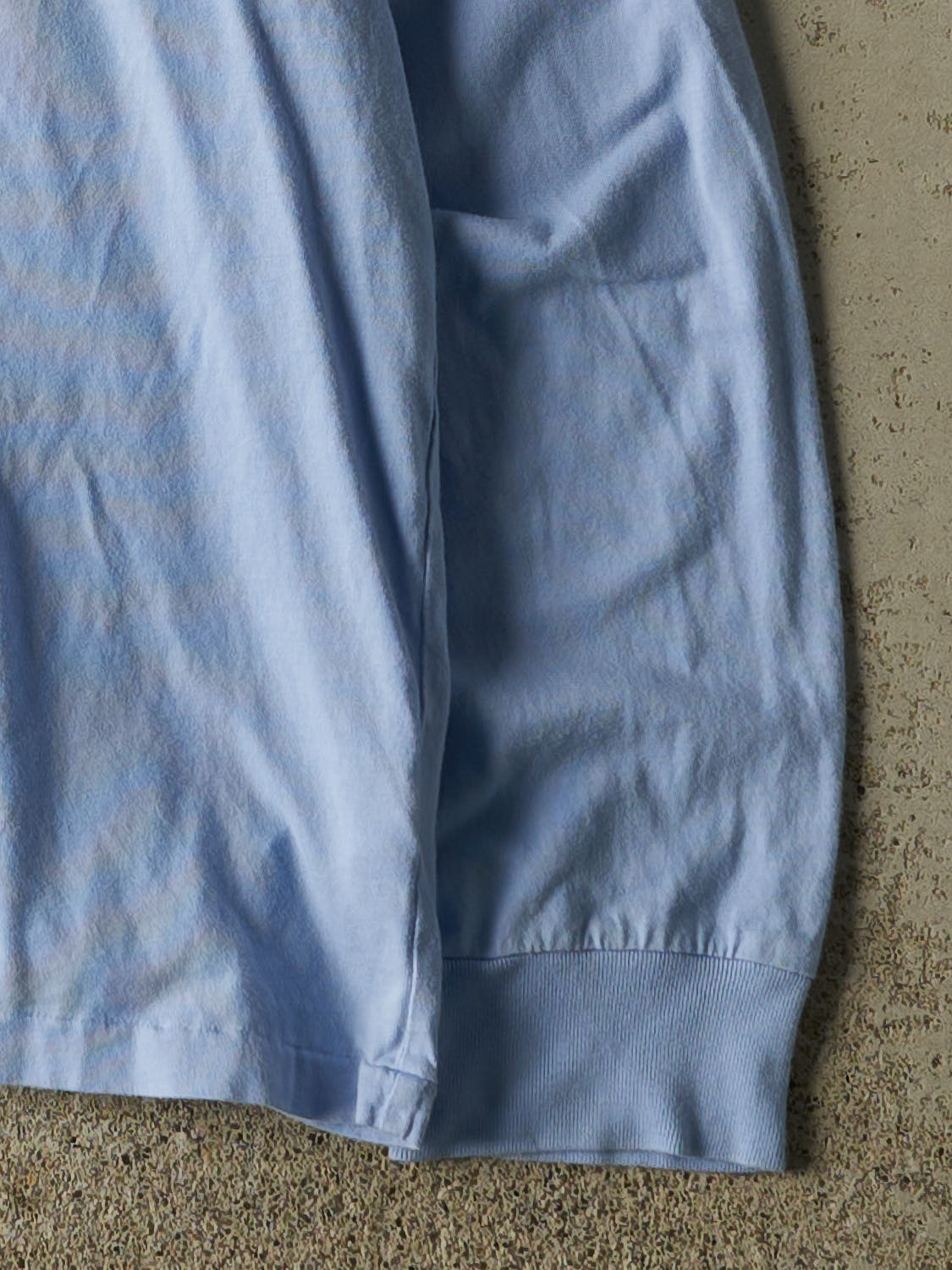 Vintage Y2K Blue Polo Embroidered Long Sleeve (M/L)