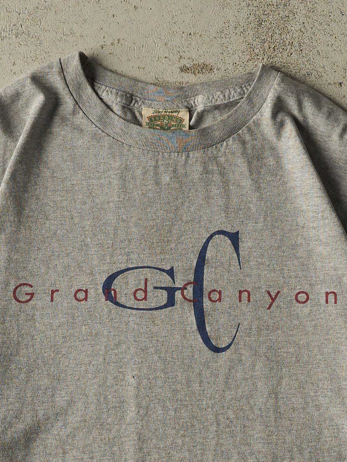 Vintage 90s Grey Grand Canyon Tee (XL)