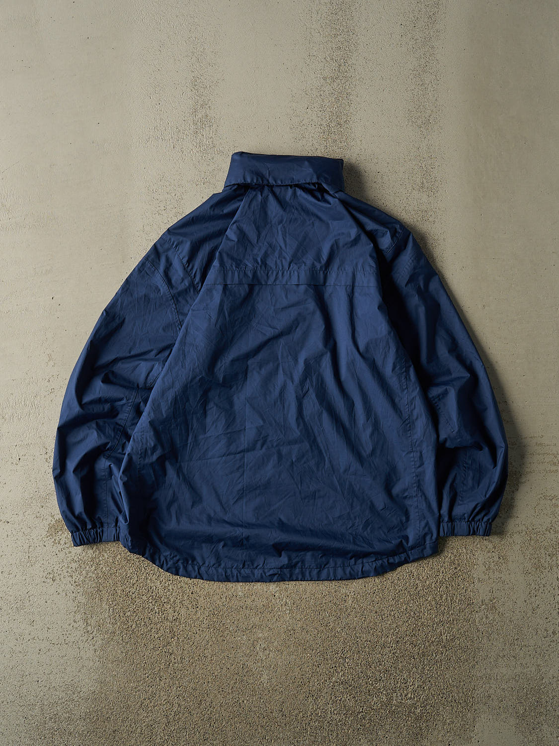Vintage Y2K Navy Blue Umbro Windbreaker Jacket (L/XL)
