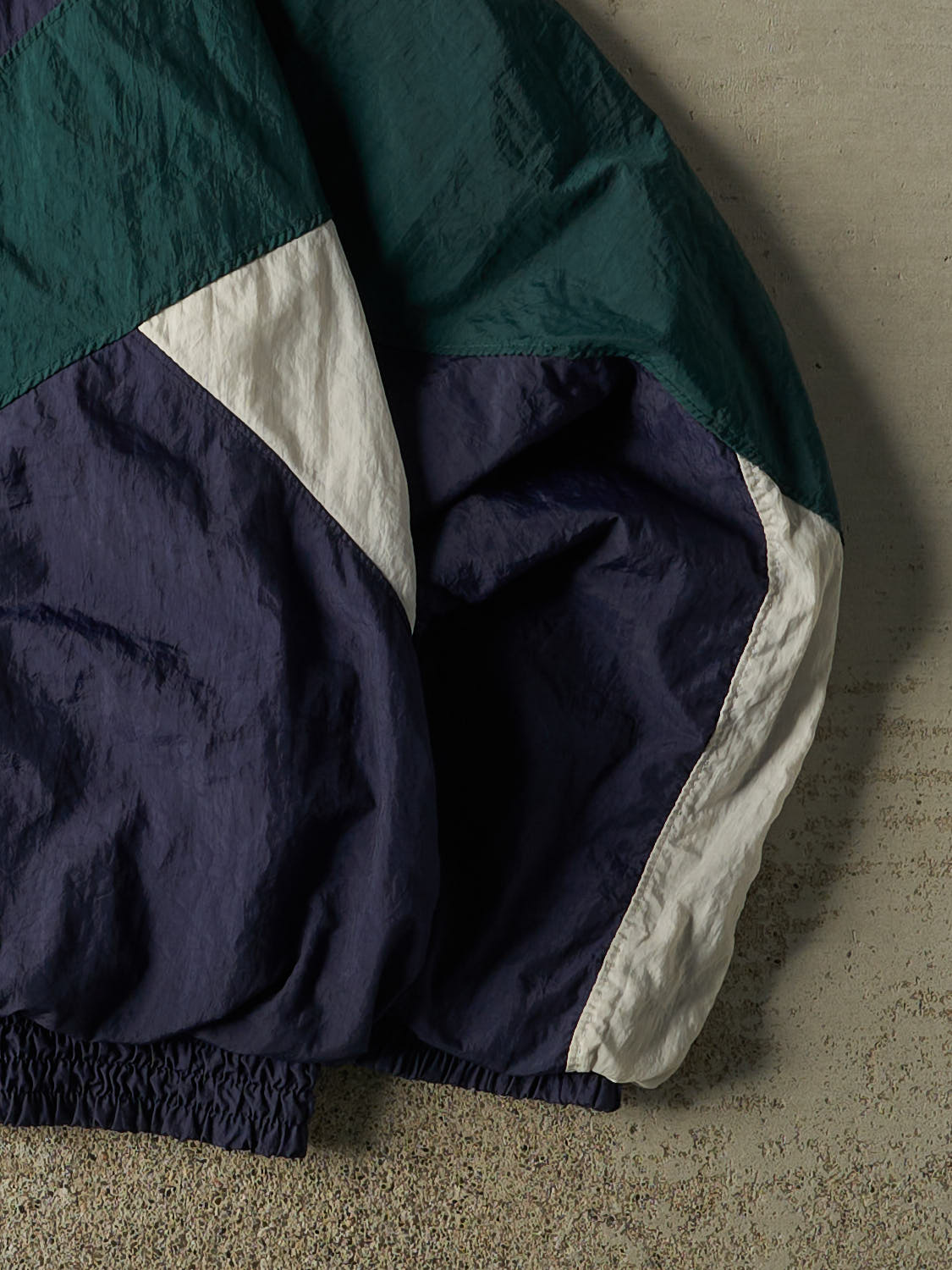 Vintage 90s Navy Blue Puma Windbreaker Jacket (L/XL)