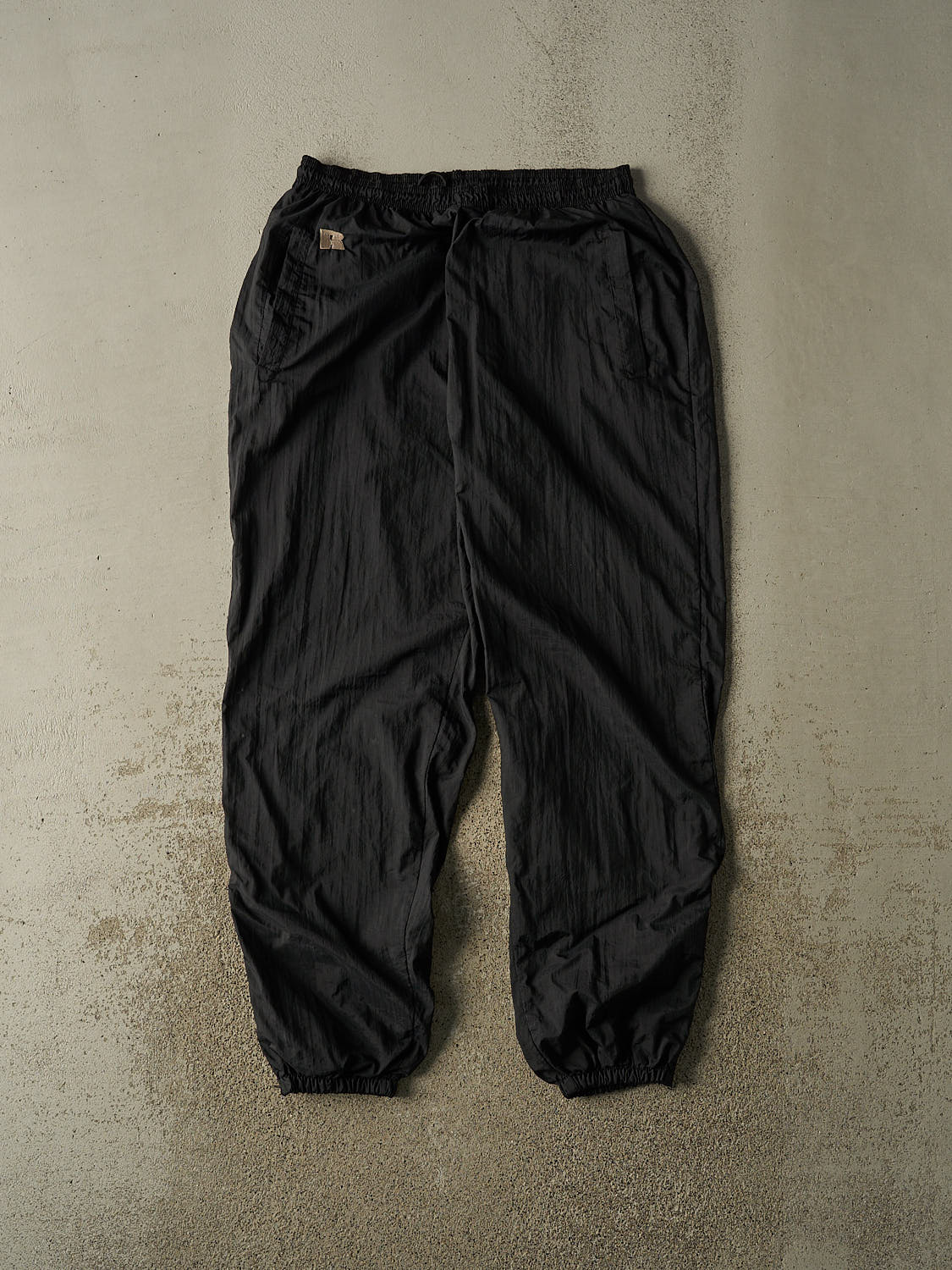 Vintage 90s Black Russell Athletic Track Pants (31x30)