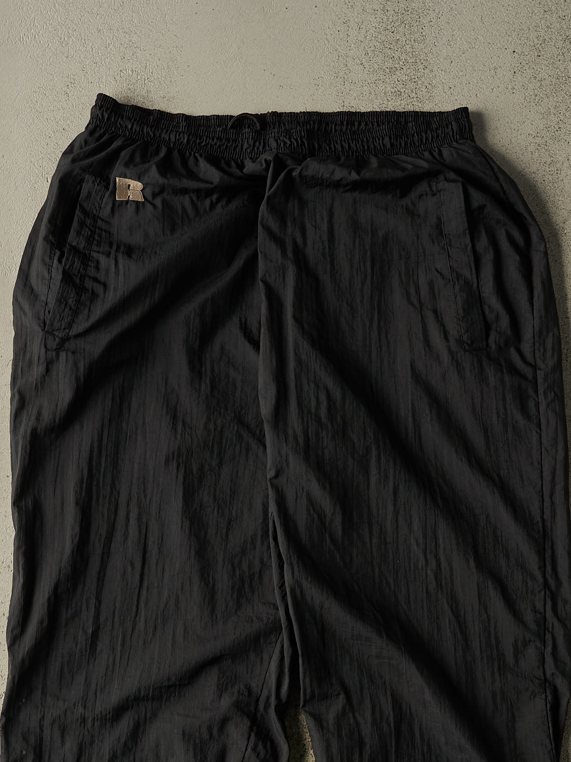 Vintage 90s Black Russell Athletic Track Pants (31x30)