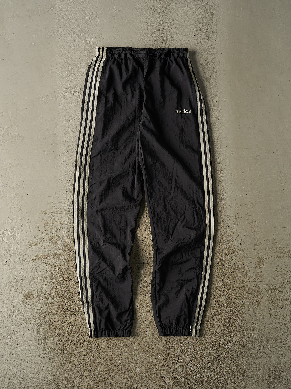 Vintage 90s Black Adidas Track Pants (28x31)