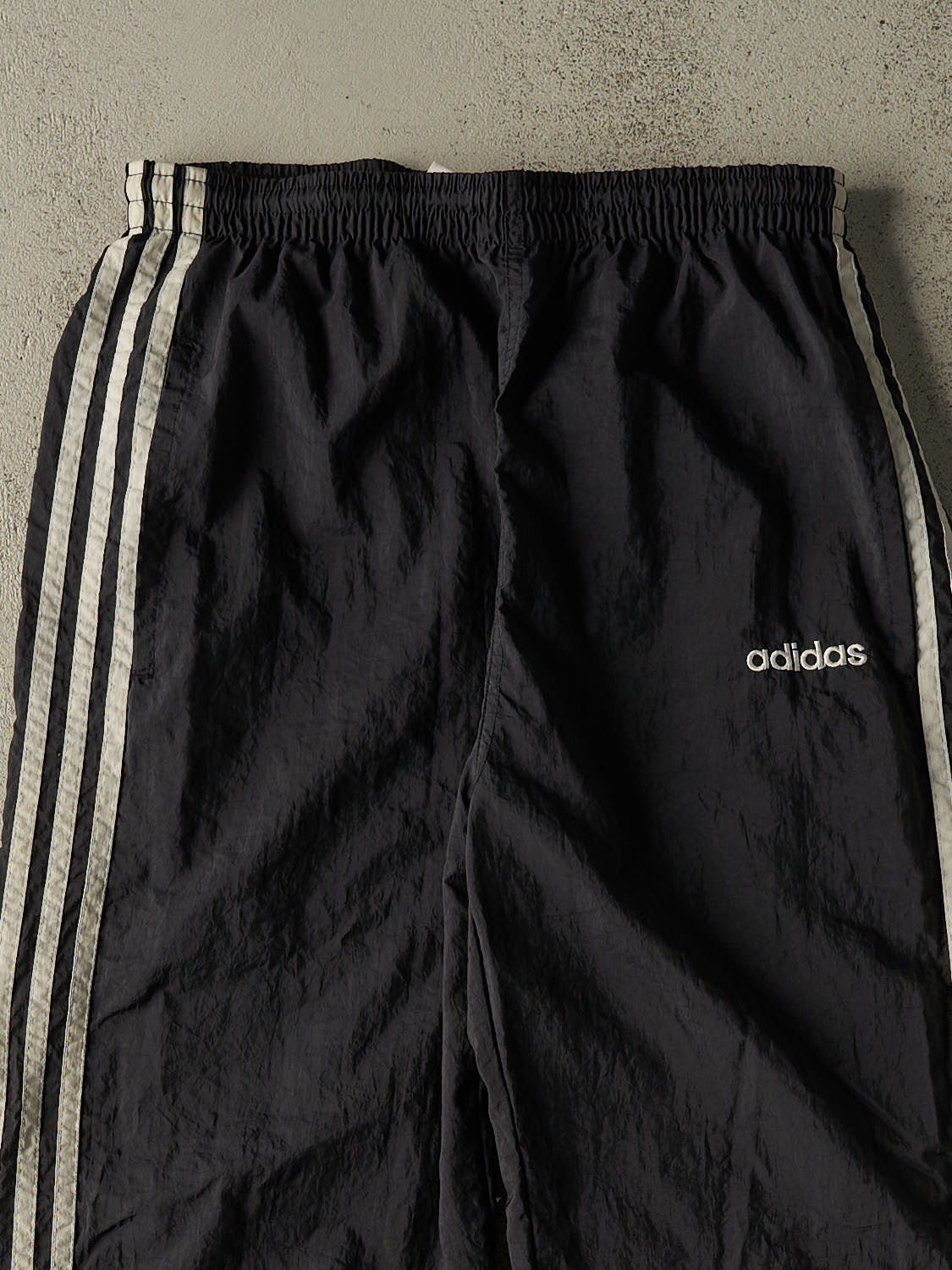 Vintage 90s Black Adidas Track Pants (28x31)