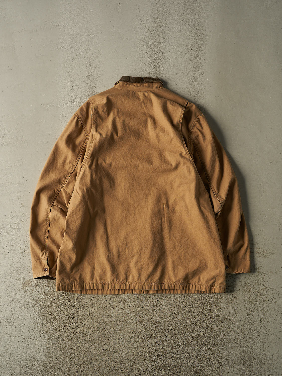 Vintage Y2K Beige Wind River Flannel Lined Chore Jacket (XXL/XXXL)