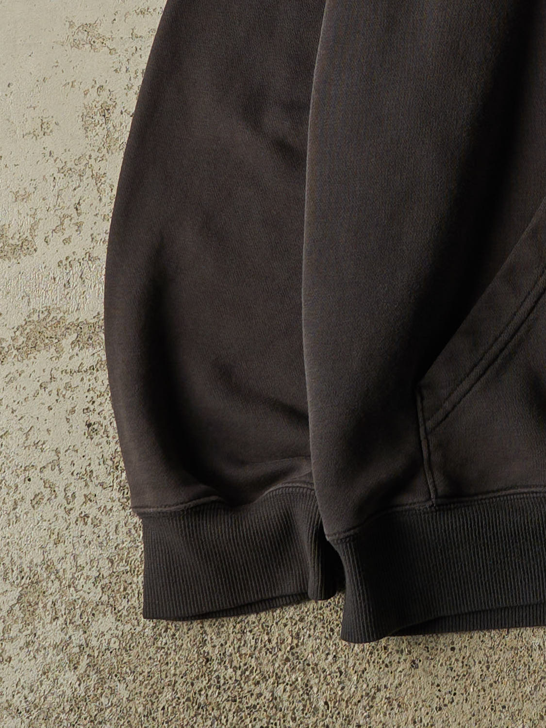 Vintage Y2K Faded Black Adidas Embroidered Hoodie (XXL)