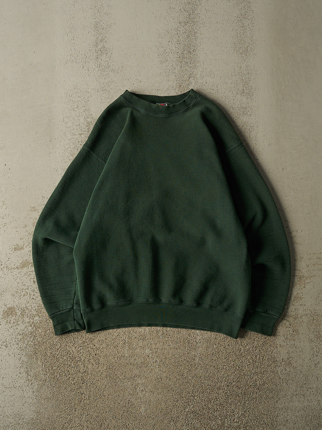 Vintage 90s Green Blank Crewneck (L/XL)