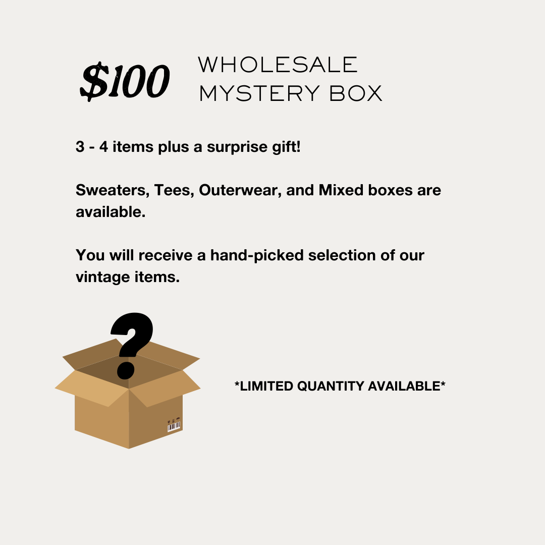 Rebalance Vintage $100 Wholesale Mystery Box