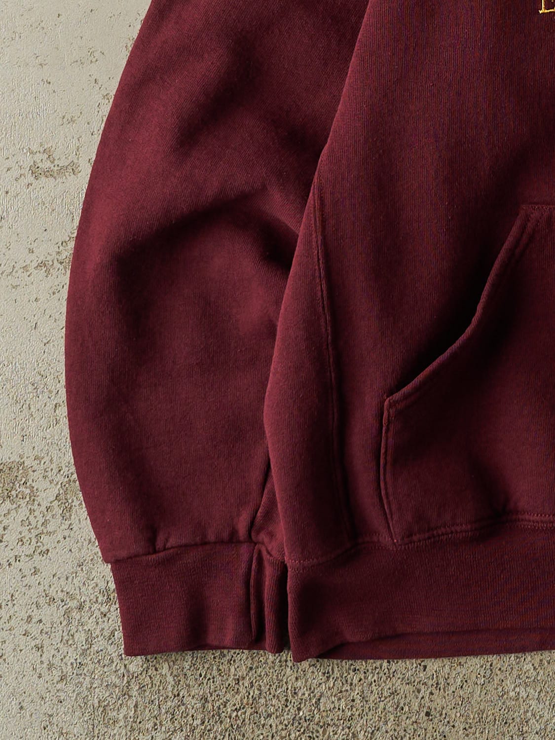 Vintage Y2K Burgundy Russell Athletic Arizona State University Hoodie (M/L)