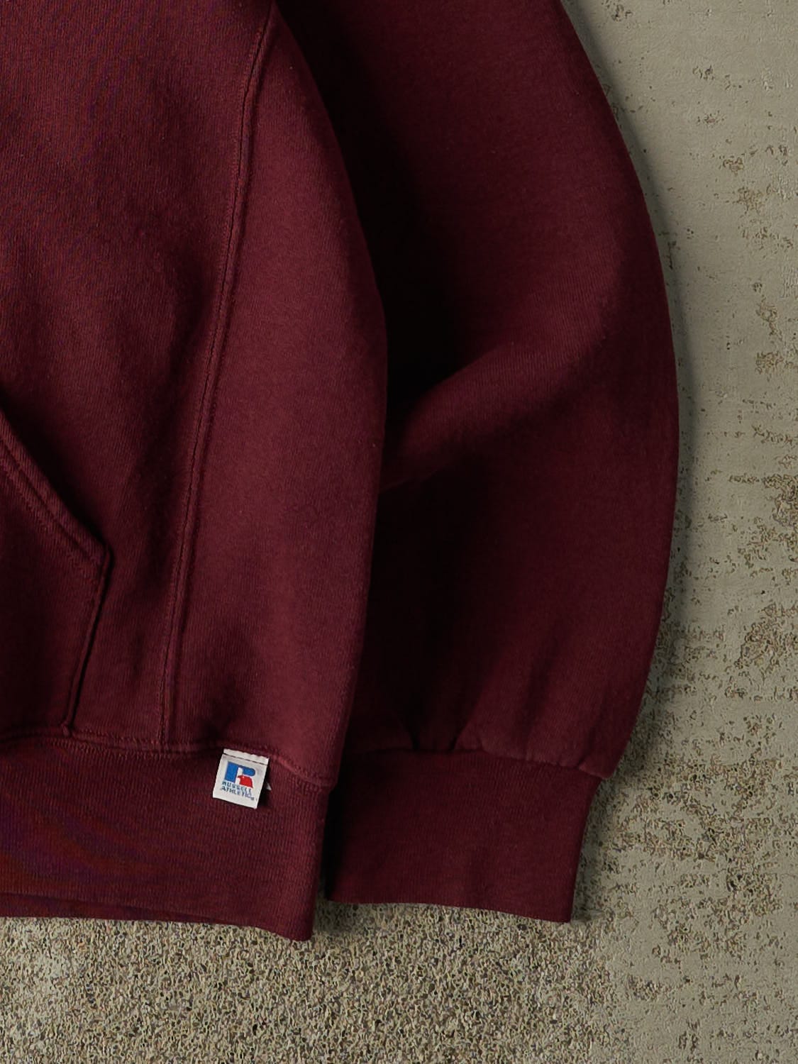 Vintage Y2K Burgundy Russell Athletic Arizona State University Hoodie (M/L)