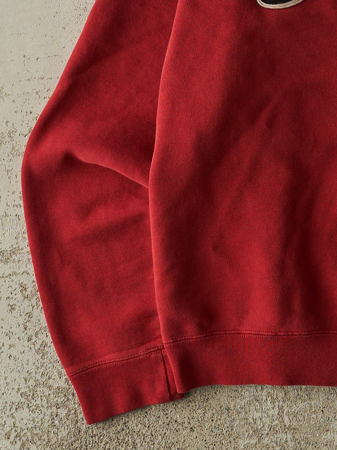 Vintage Y2K Red Breck Embroidered Crewneck (S)