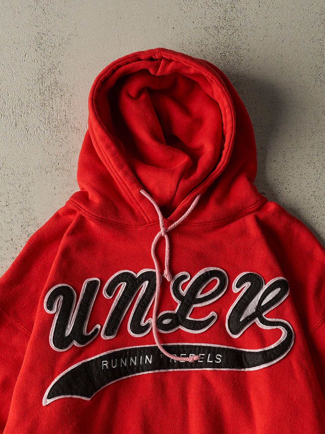 Vintage 90s Red UNLV Embroidered Hoodie (M/L)
