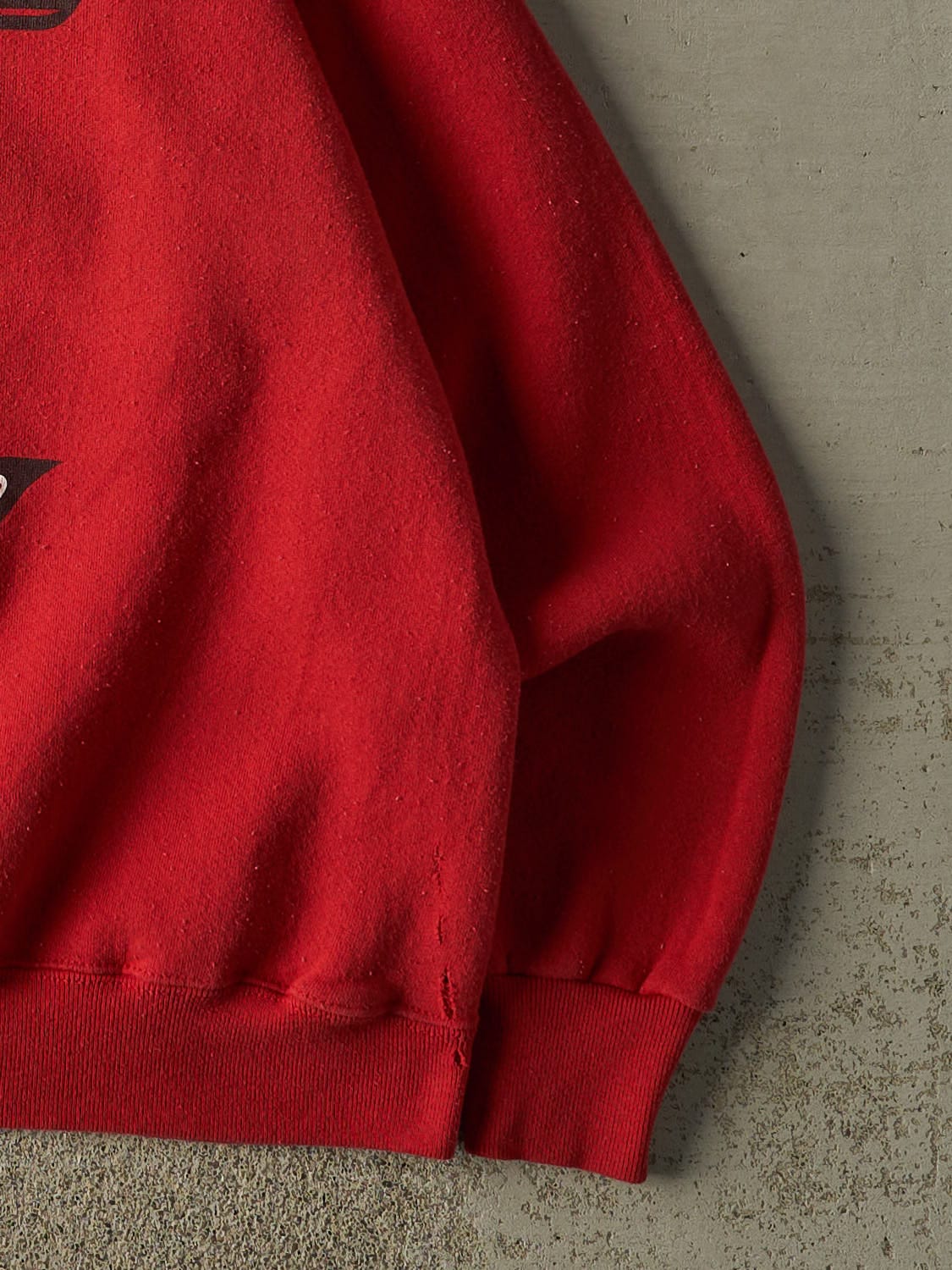 Vintage Y2K Red Temple University Owls Crewneck (L/XL)