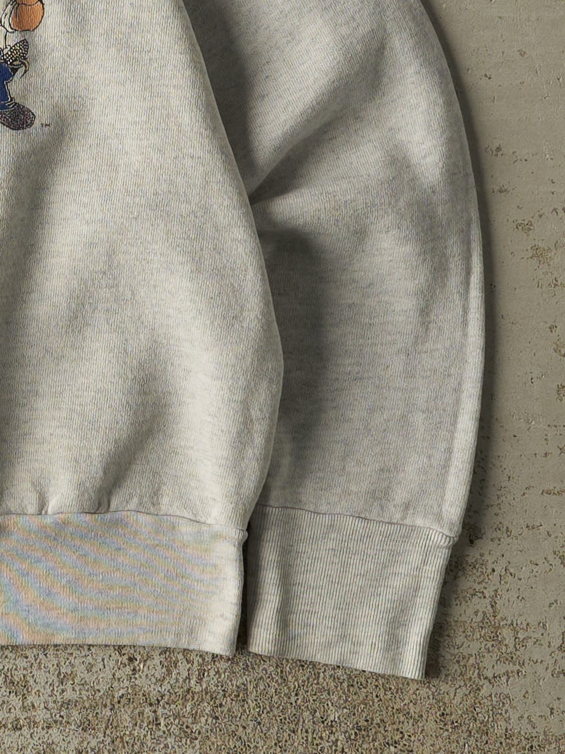 Vintage 80s Heather Grey University of Nebraska Crewneck (XS)