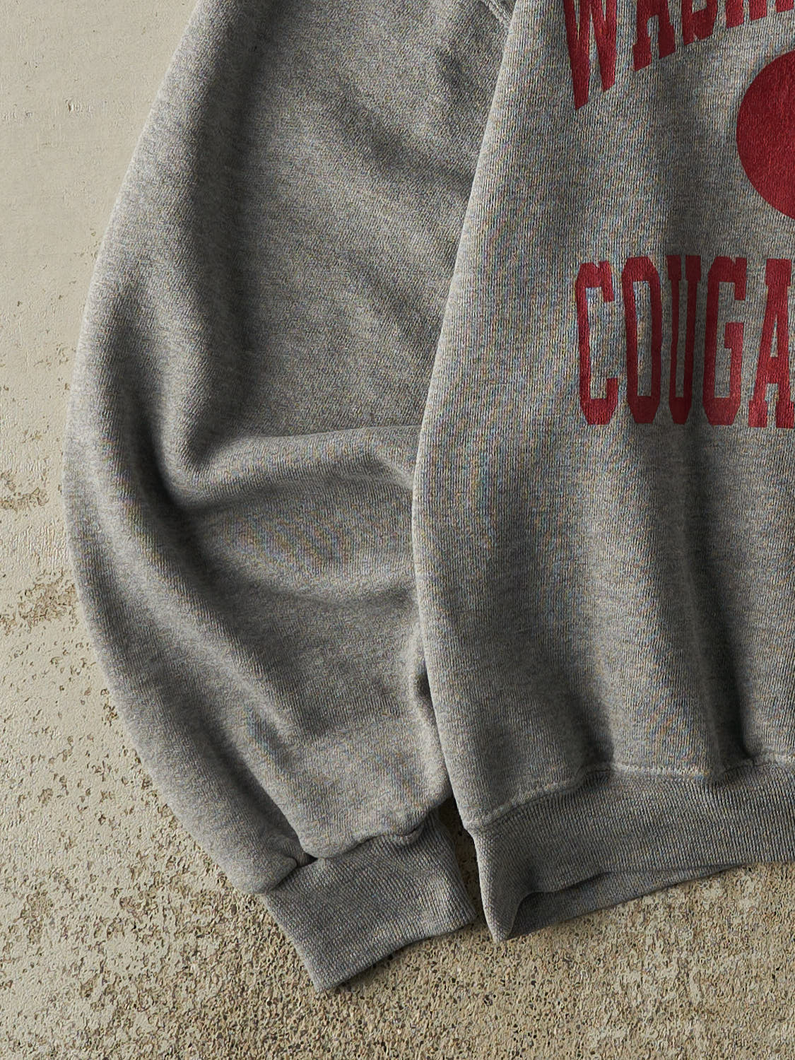 Vintage 90s Grey Russell Athletic Washington State University Cougars Crewneck (M/L)