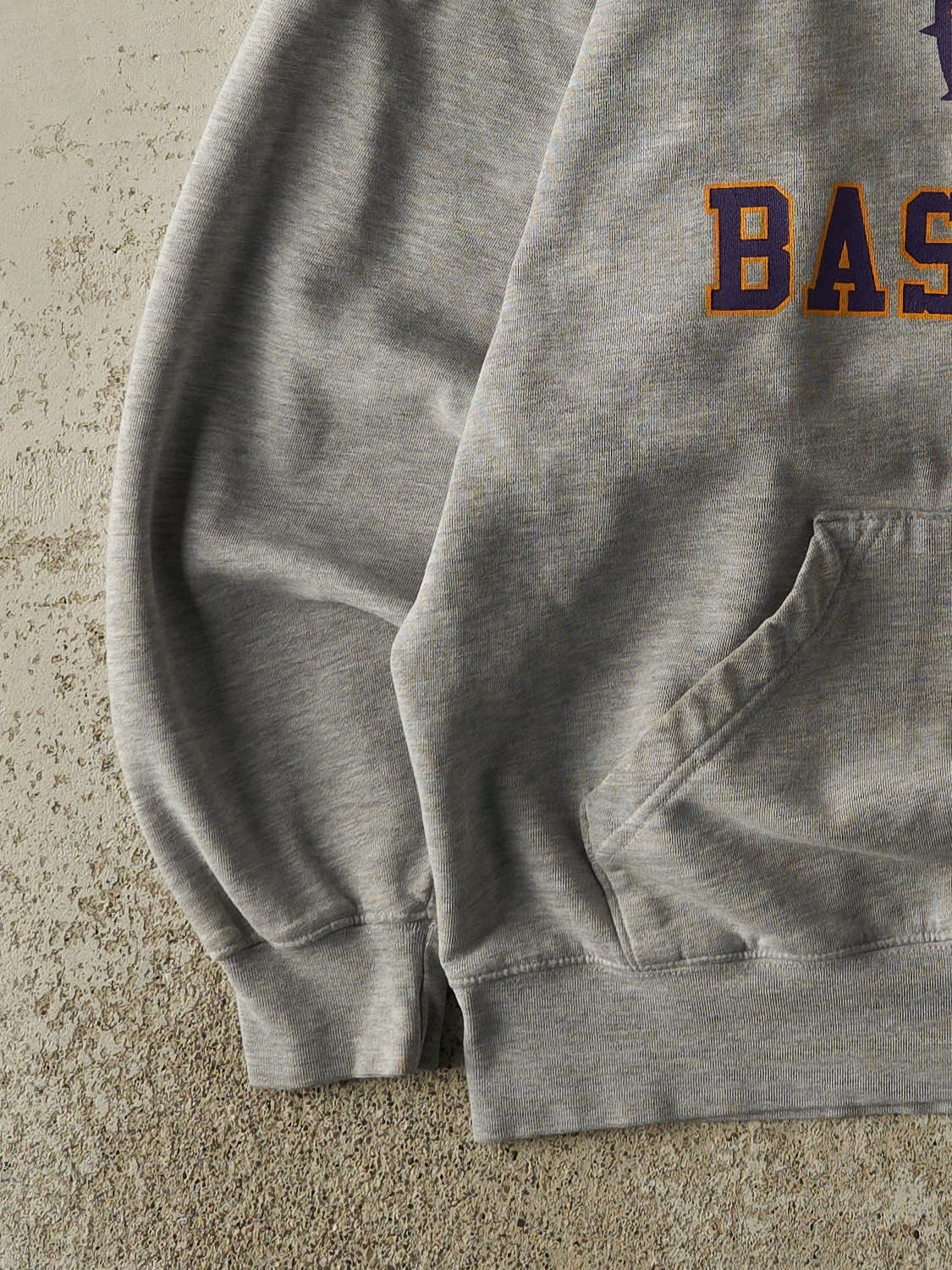 Vintage Y2K Grey Smyrna Baseball Hoodie (M/L)