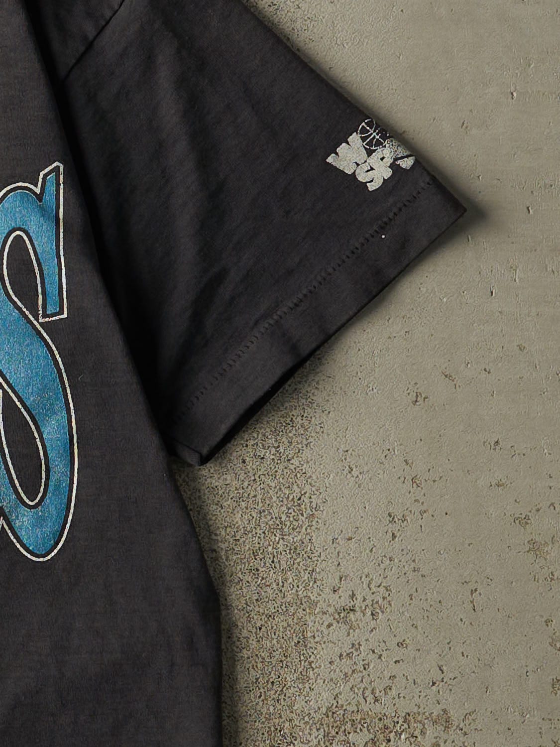 Vintage 91' Faded Black San Jose Sharks Single Stitch Tee (S/M)