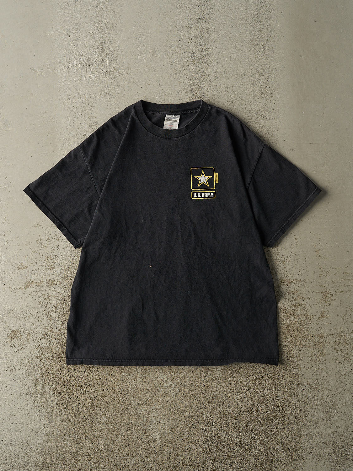 Vintage Y2K Black US Army Tee (L)