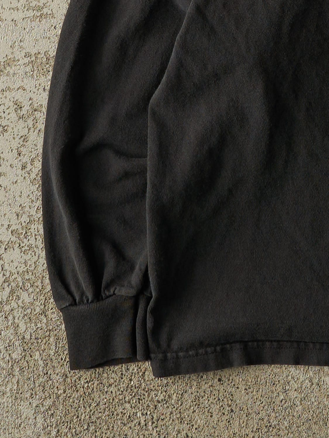 Vintage Y2K Black Miami Heat Reebok Long Sleeve (L/XL)
