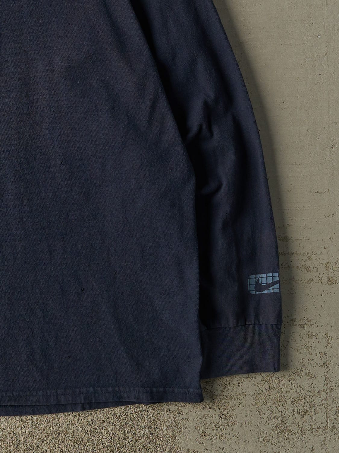 Vintage Y2K Navy Blue Nike Long Sleeve (XL/XXL)