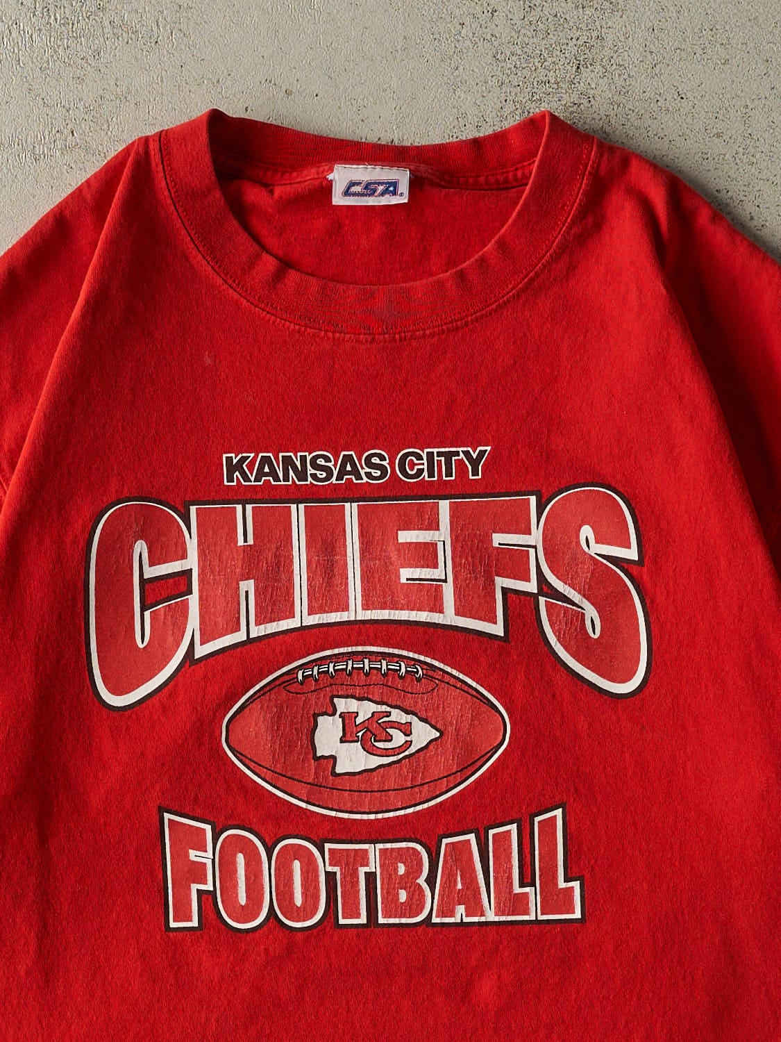 Vintage Y2K Red Kansas City Chiefs Tee (L)