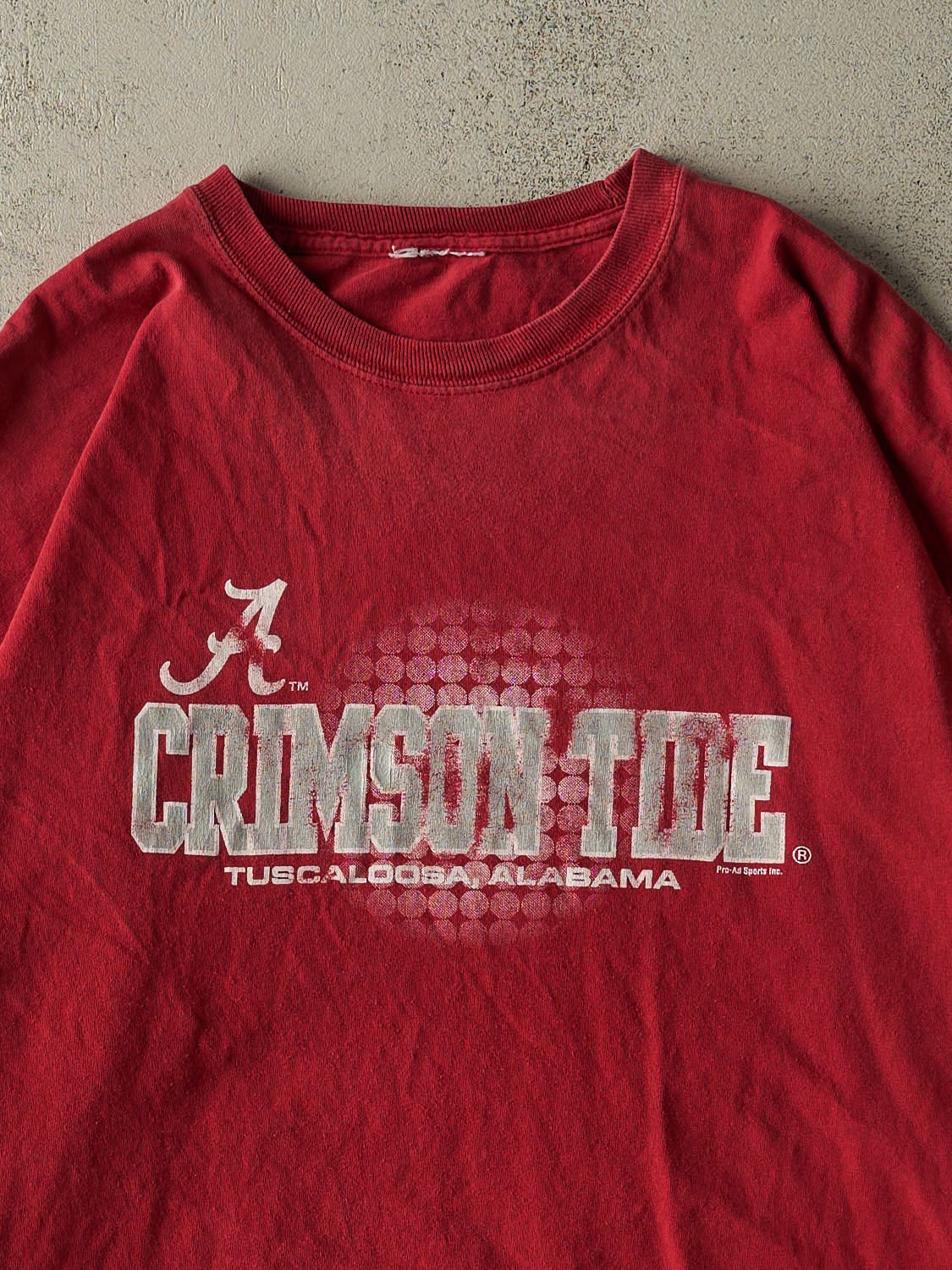 Vintage Y2K Burgundy University of Alabama Crimson Tide Long Sleeve (XL)