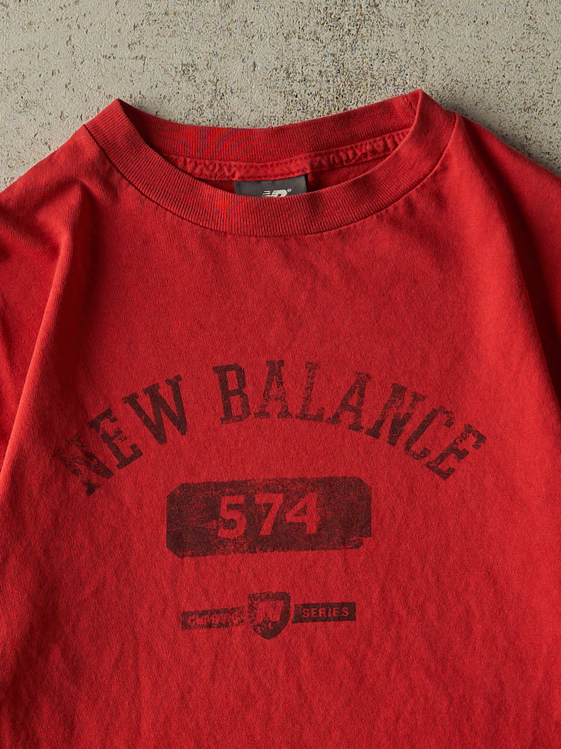 Vintage Y2K Red New Balance Tee (S)