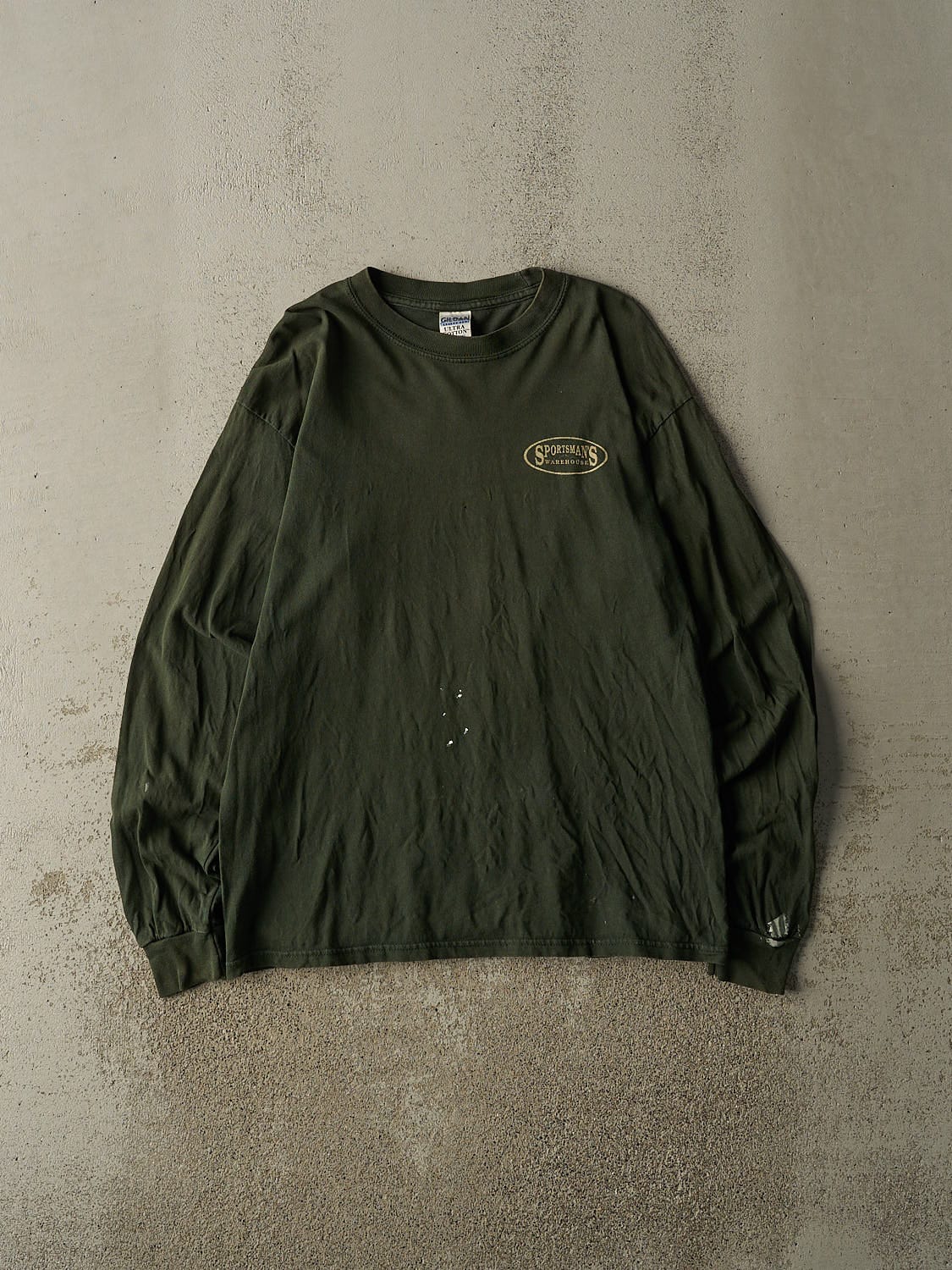 Vintage Y2K Green Sportsman's Long Sleeve (M/L)