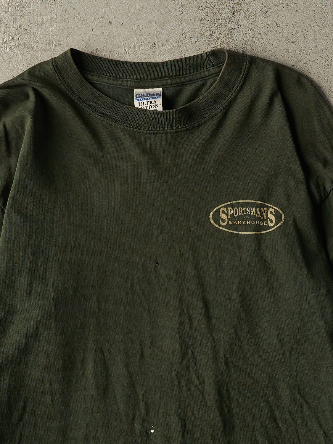 Vintage Y2K Green Sportsman's Long Sleeve (M/L)