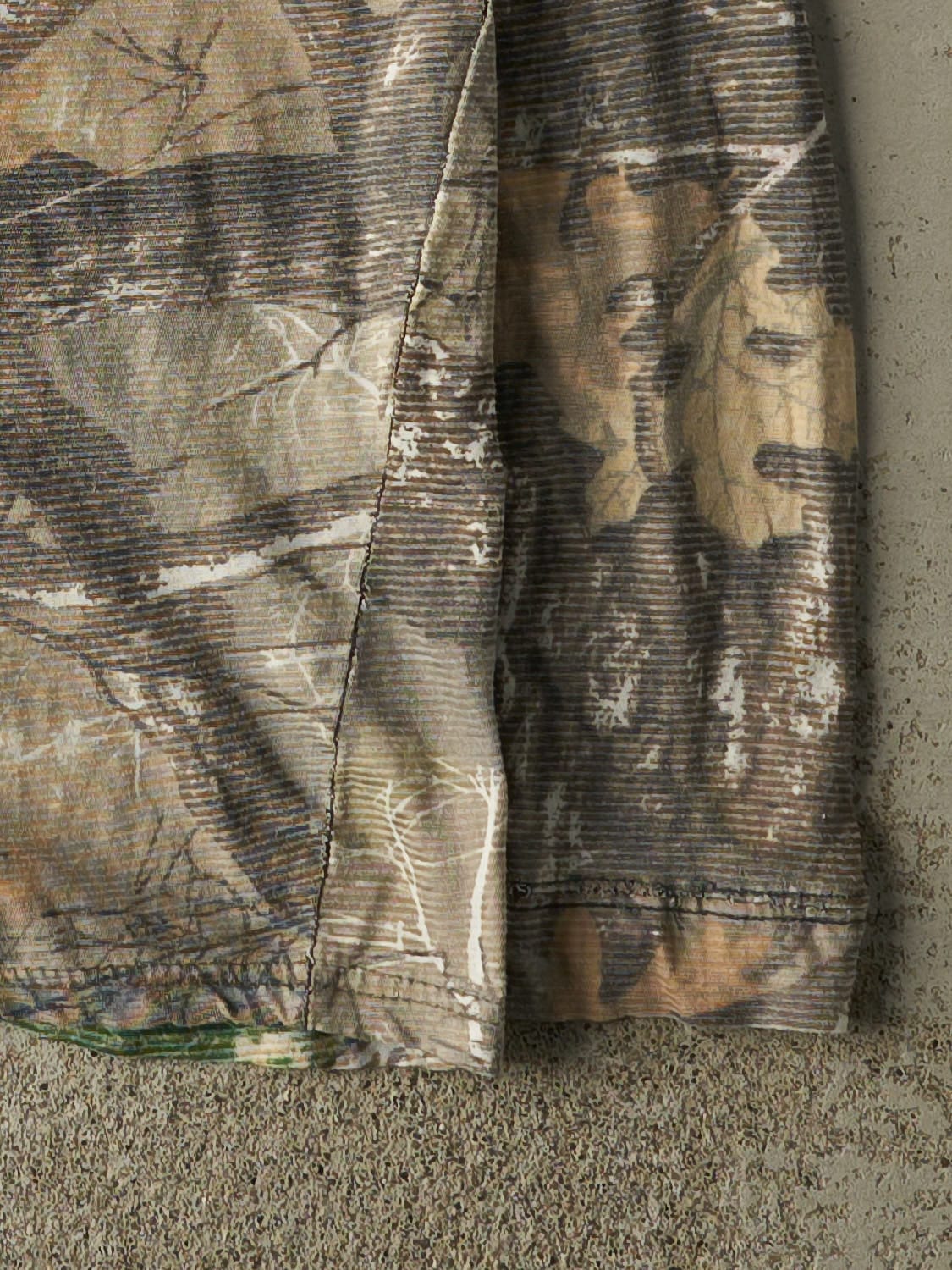 Vintage 90s Camo Realtree Textured Long Sleeve (XXS)