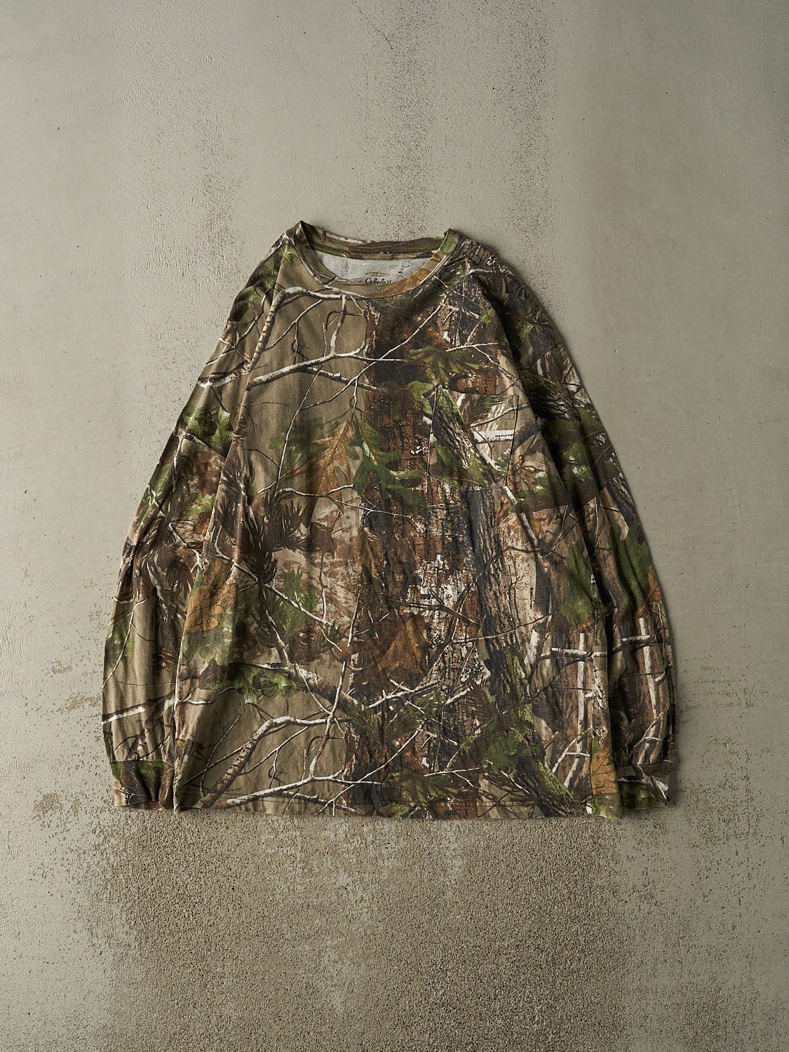 Vintage Y2K Camo Realtree Pocket Long Sleeve (XL/XXL)