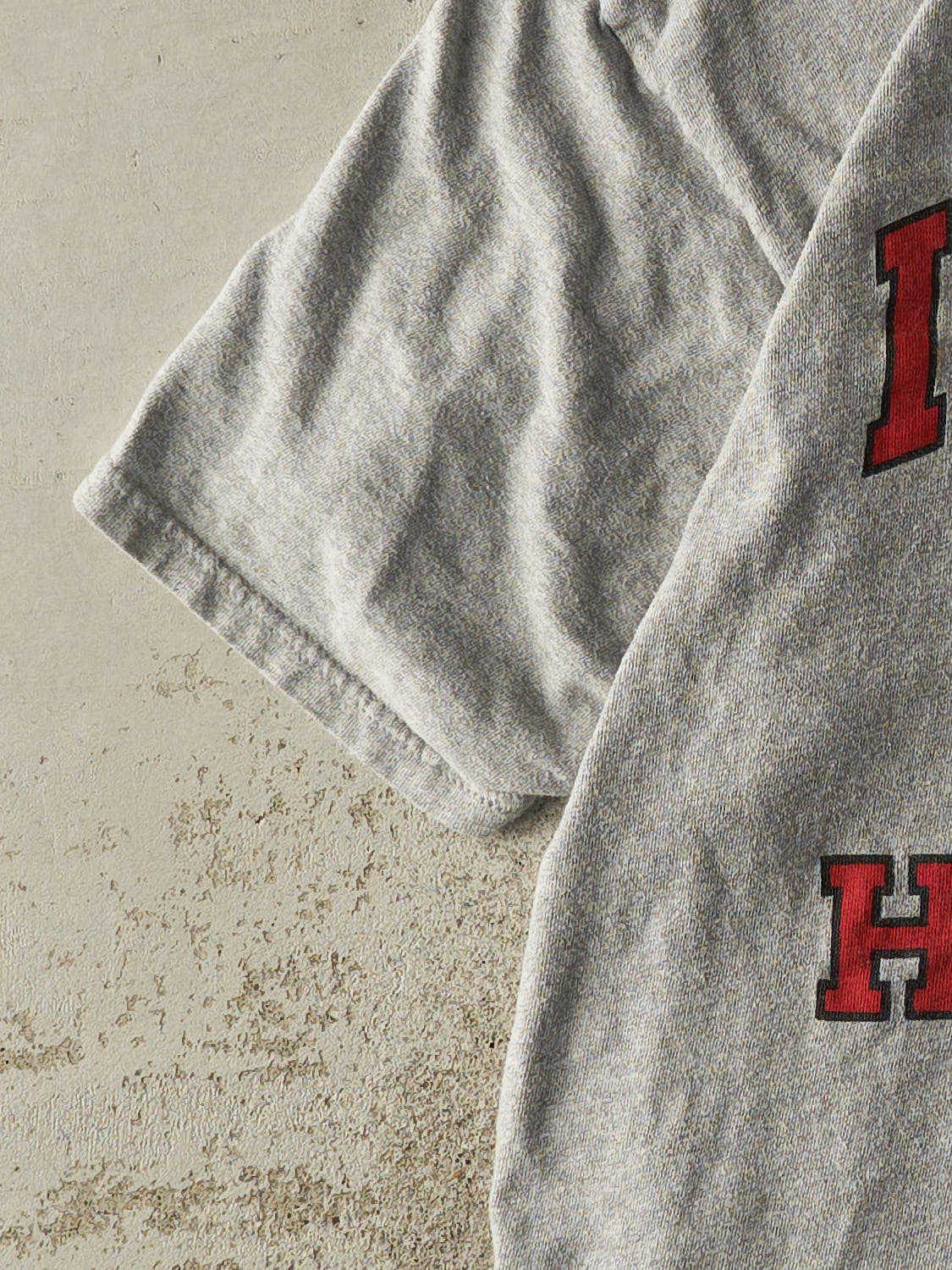 Vintage 90s Grey Indiana University Hoosiers Tee (XL/XXL)
